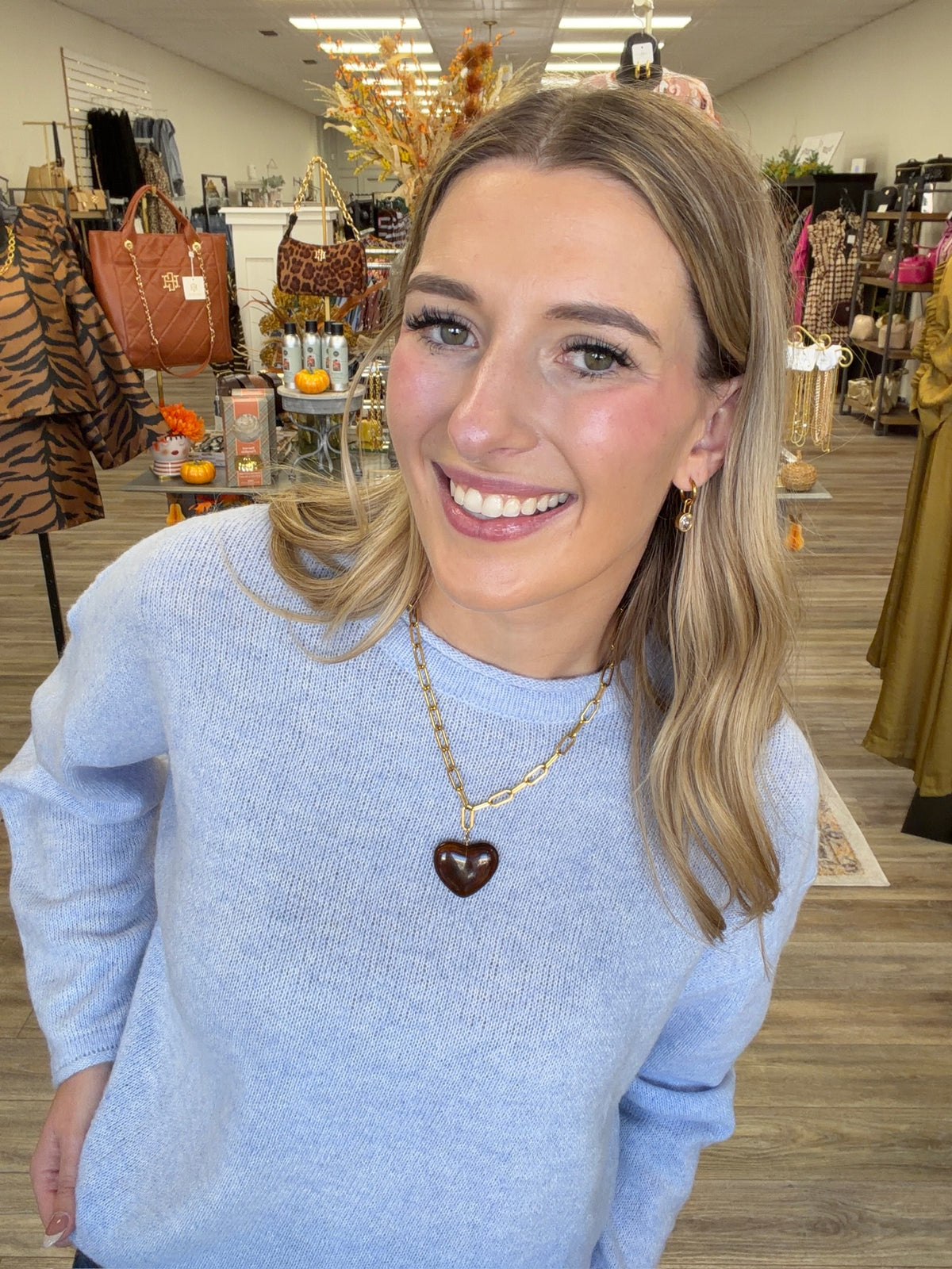 Blue Skies Knit Sweater