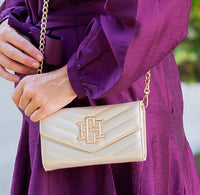 Carlington Clutch Crossbody Pearl  - Caroline Hill