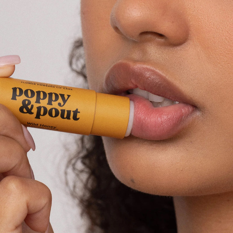 Poppy&Pout- Wild Honey lip Balm