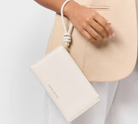 Asha Fold-Out Wristlet Katie Loxton - off white