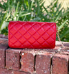 Brynleigh Clutch Crossbody Red - Caroline Hill