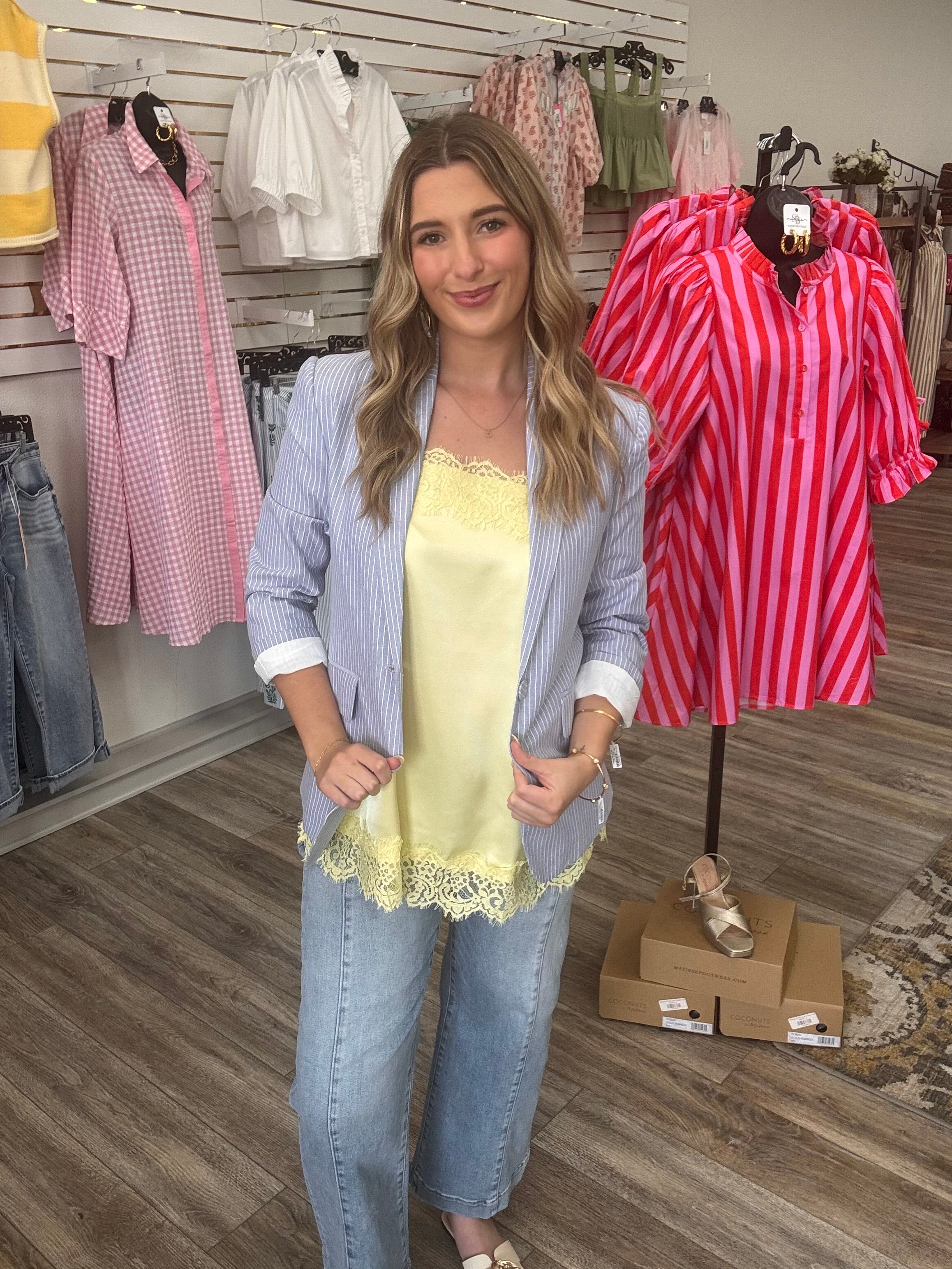 The Maegan satin Cami-Entro