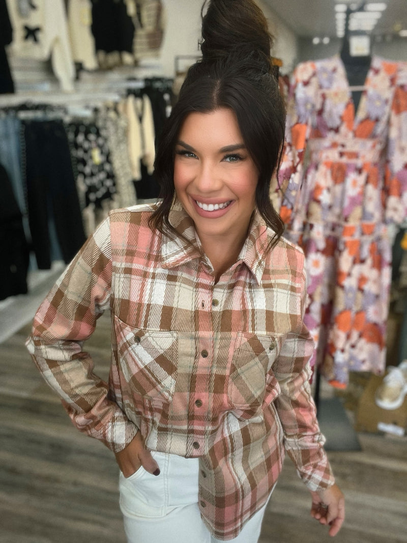 Anna plaid flannel