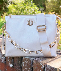 Caroline Hill - Ariana Crossbody - Pearl