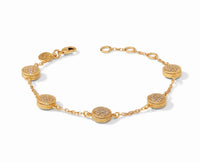 Julie Vos - Windsor Delicate Bracelet - Gold - Pave Cubic