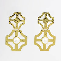 Stacey Pearl Earrings - treasure jewels