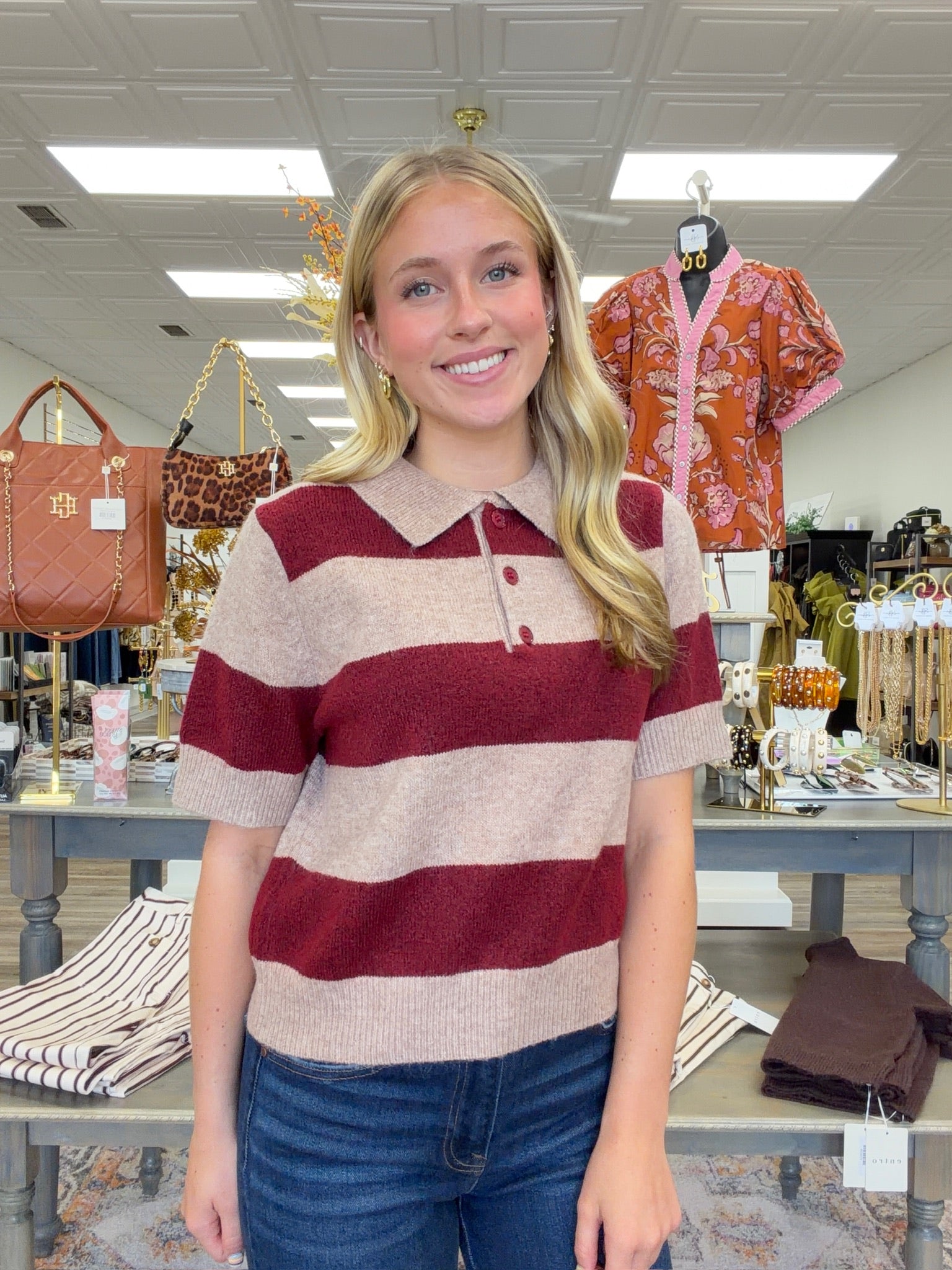 Rust & Rose Sweater