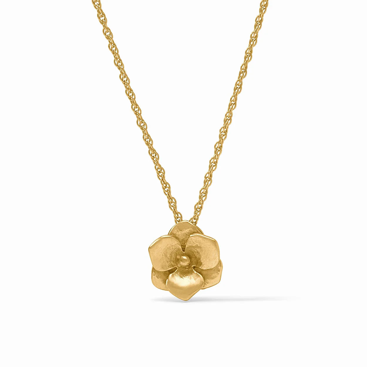 Julie Vos Bloom delicate necklace gold
