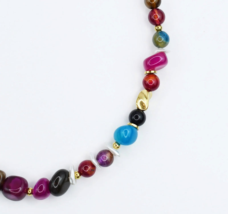 Jewels Crush Gemstone Necklace