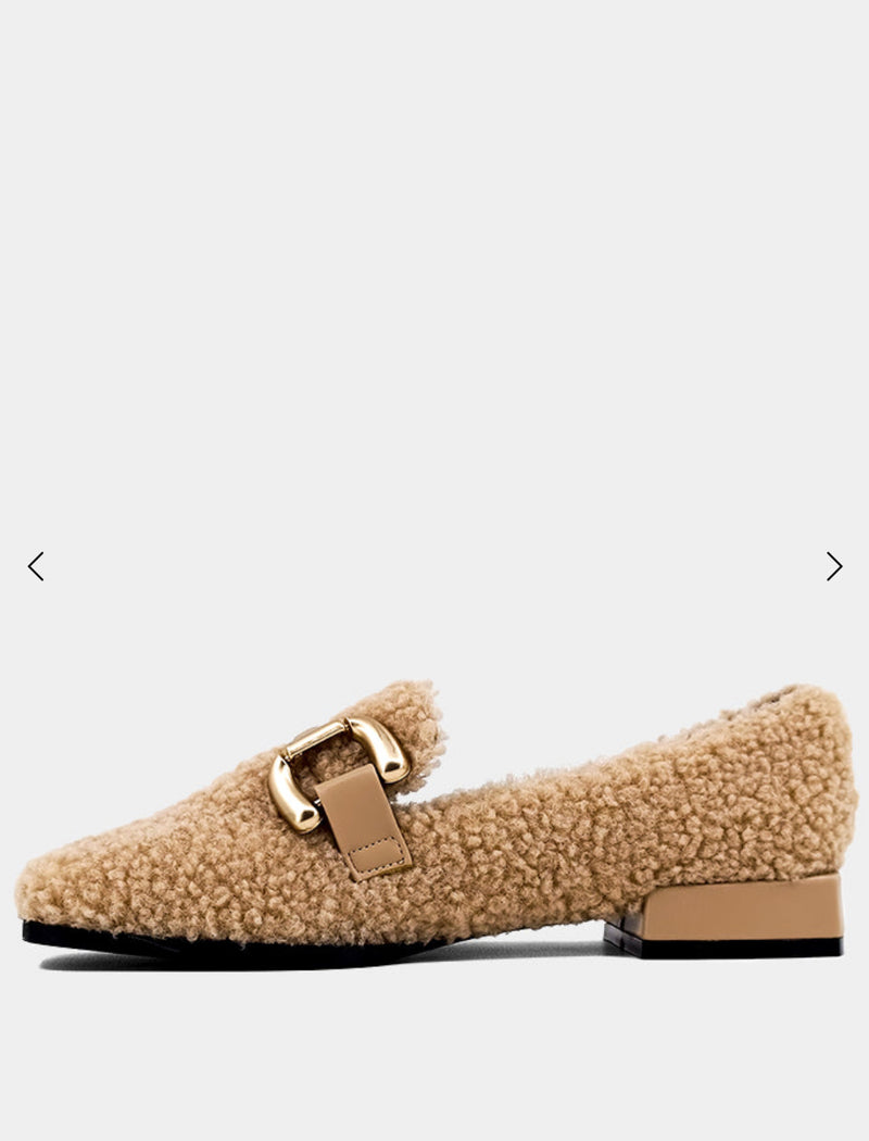 THERESE loafers - Beige