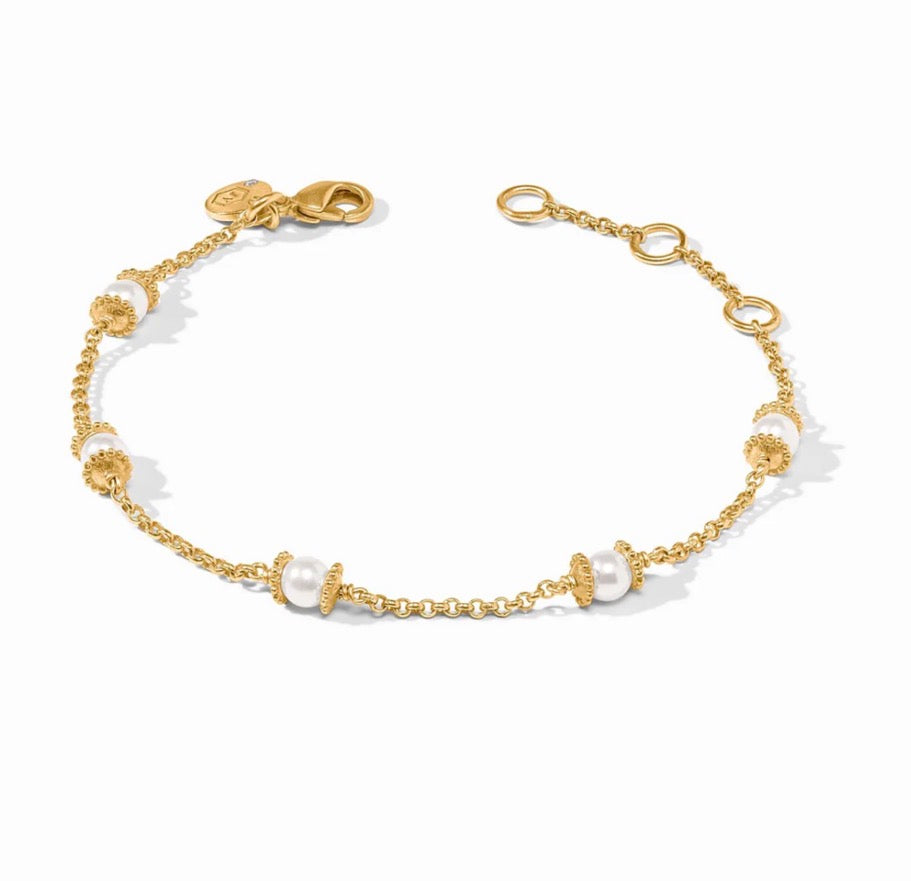 Julie Vos - Hydra Delicate Bracelet - Gold - Pearl