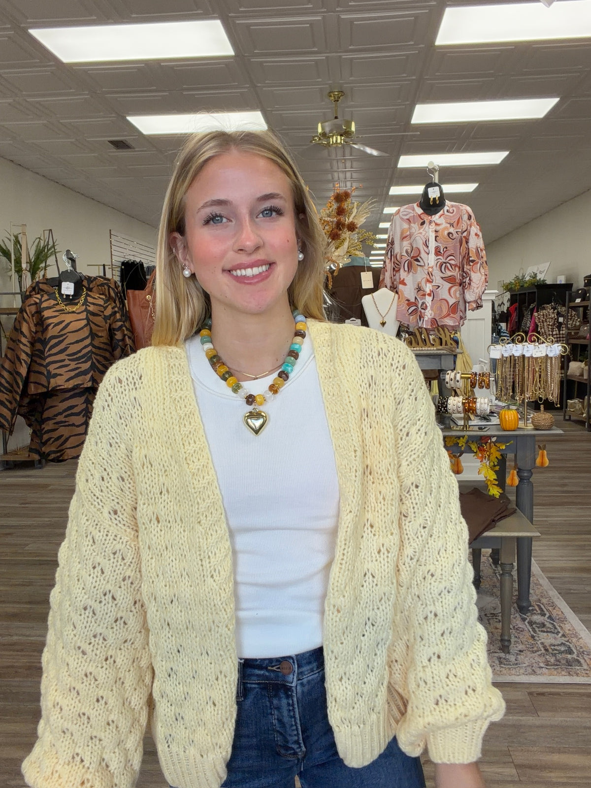 The Lemon Cardigan - Soft Butter Yellow