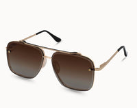 Dallas - Brown Gradient - Dax Sunglasses