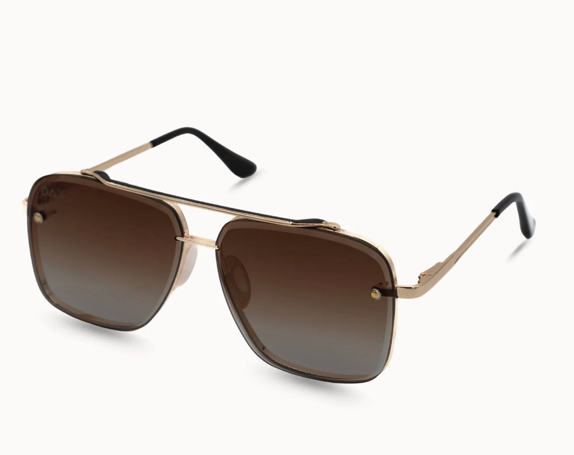 Dallas - Brown Gradient - Dax Sunglasses