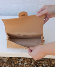 Caroline Hill - Waverly Clutch Natural