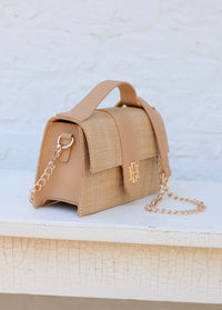 Caroline Hill - Waverly Clutch Natural