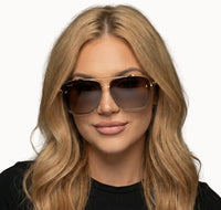 Dallas - Brown Gradient - Dax Sunglasses