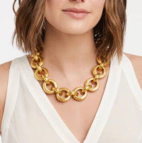 Julie Vos - Cannes Link Necklace - Gold