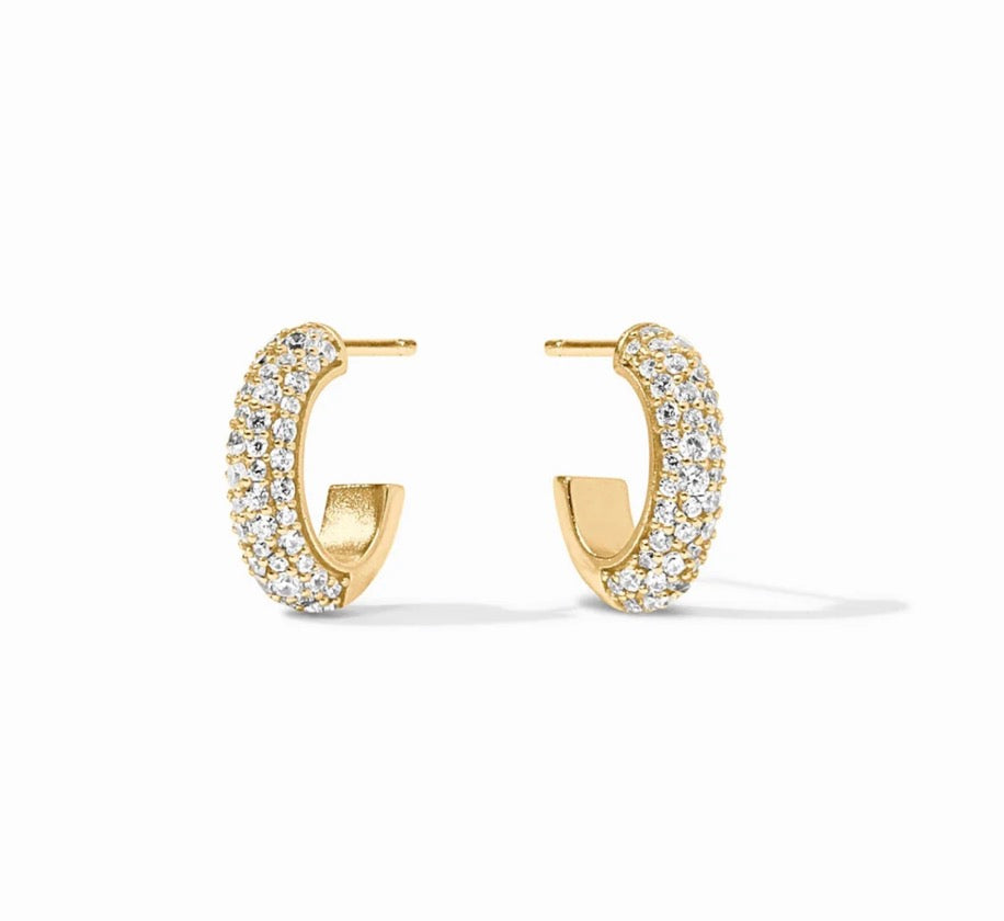 Julie Vos - Stardust Hoop - Cubic Zirconia - s