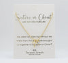 Sisters in Christ Necklace