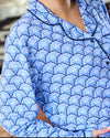 Charlotte Glance PJs Pant Set - Blue