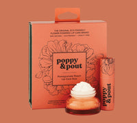 Poppy&Pout - Pomegranate Peach - Lip Care Duo