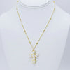 Pearl Cross Necklace