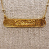 Weisinger Designs Last Supper Bar 16-18” Necklace