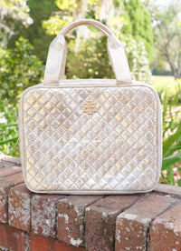 Caroline Hill Travel Bag three piece Collection - Champagne Pop