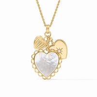 Julie Vos - Heart Trio Charm Pendant