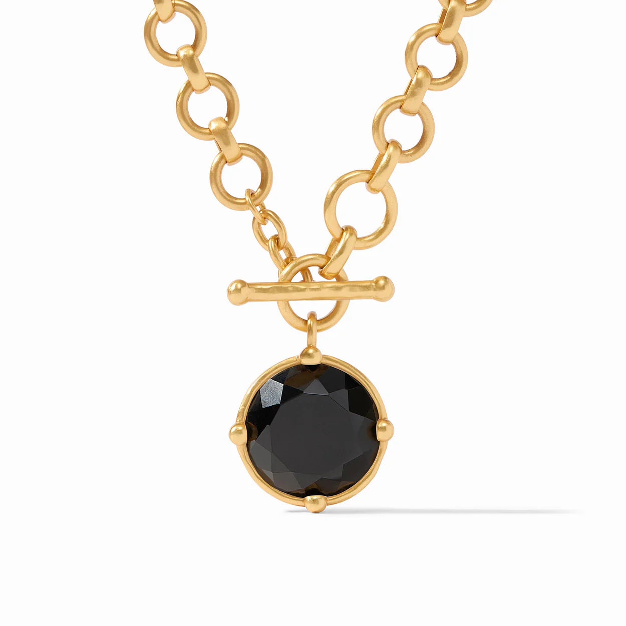 Julie Vos - Honeybee Demi Necklace - Obsidian Black
