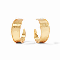 Savoy Hoop-Gold- Medium