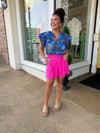 The Jennifer Floral Ruffle Top