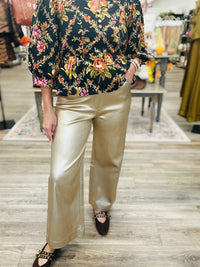The Golden Girl pants - gold statement pants