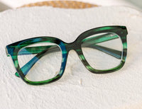 Cleo - Emerald Ombré Horn - Peepers