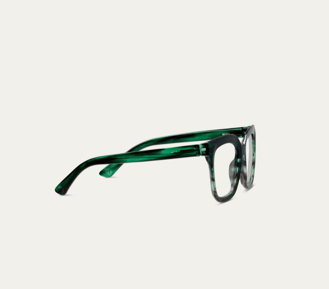 Cleo - Emerald Ombré Horn - Peepers